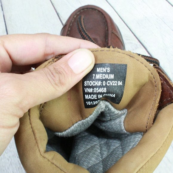 LL BEAN Kangaroo Goretex Vibram Leather Boots 7 M - Picture 7 of 9